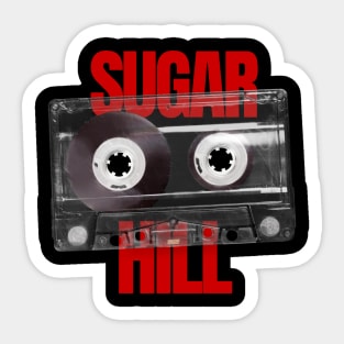 sugar hill cassette Sticker